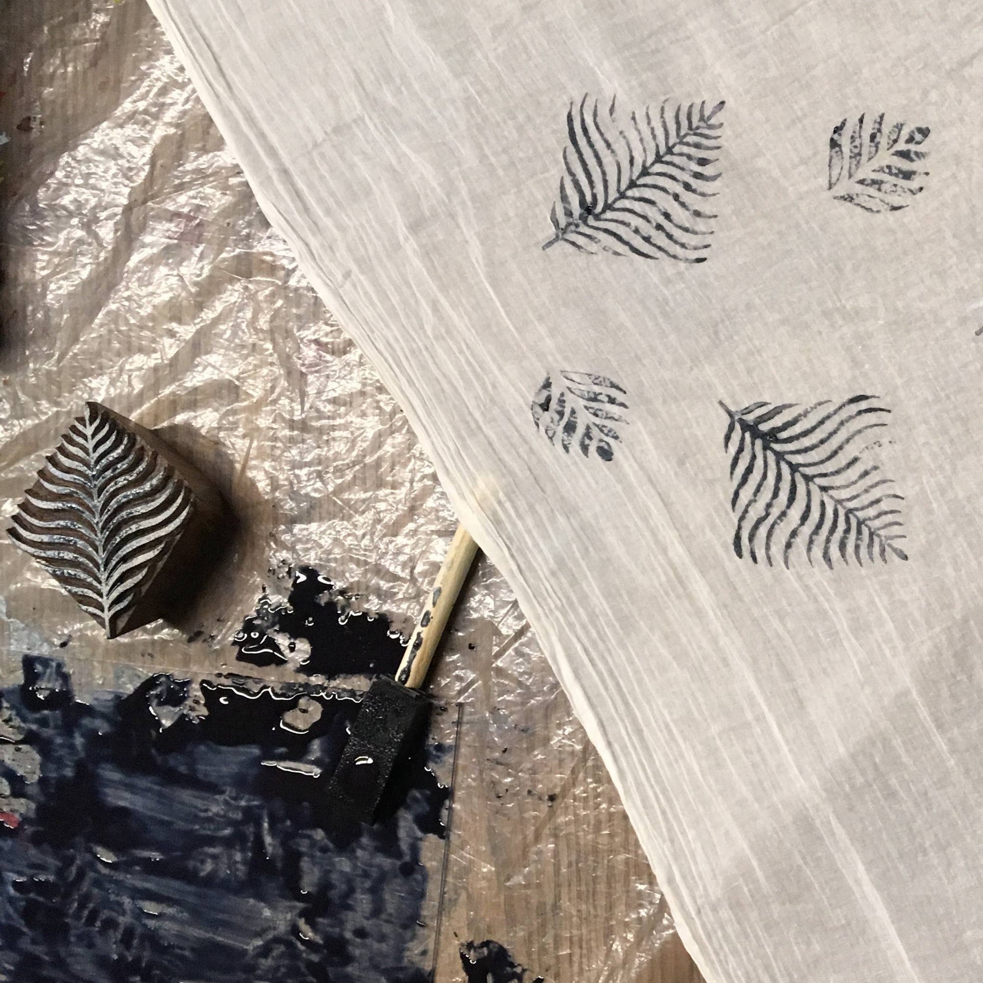 Indigo Block Printing Kit