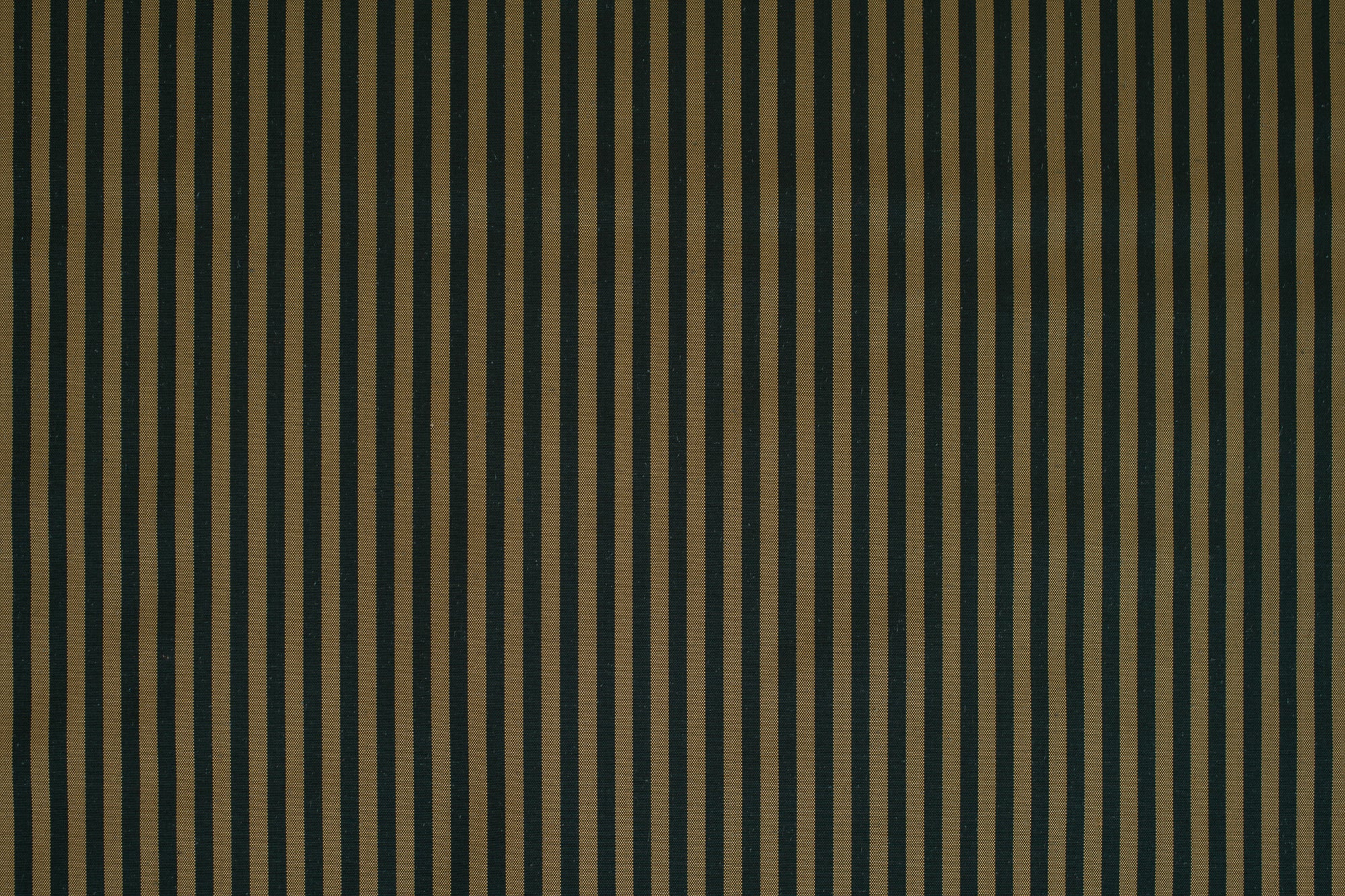 Green and Gold Stripe Silk