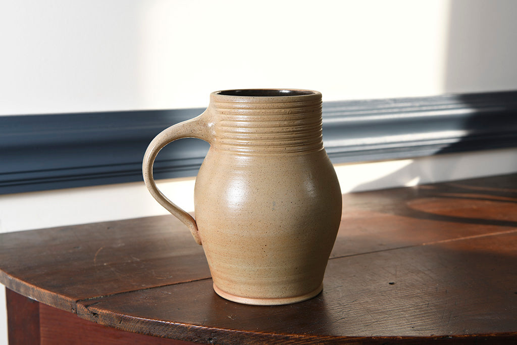 Salt Glazed Bellied Tankard | 1 Quart