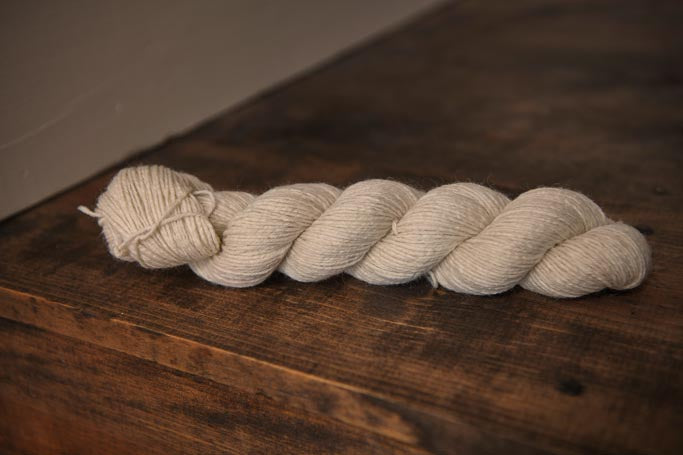 Undyed Yarn:  Farm Traceable British Wool DK