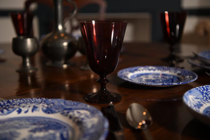 Spode Blue Italian 12 Piece Dinner Set