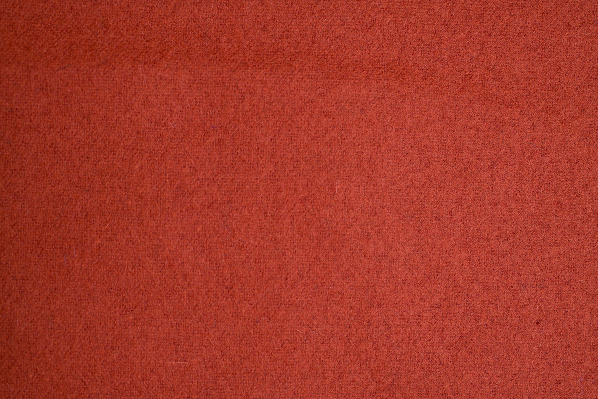 Rust Melton Wool