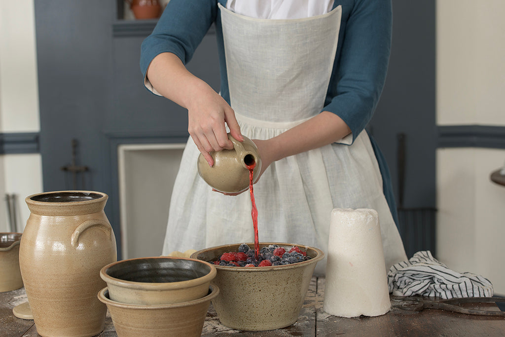 Salt Glazed Mixing Bowls | 2 Quarts