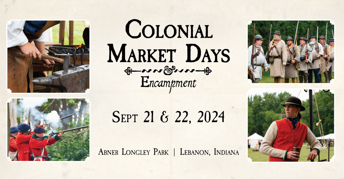 2024 Colonial Market Days Admission