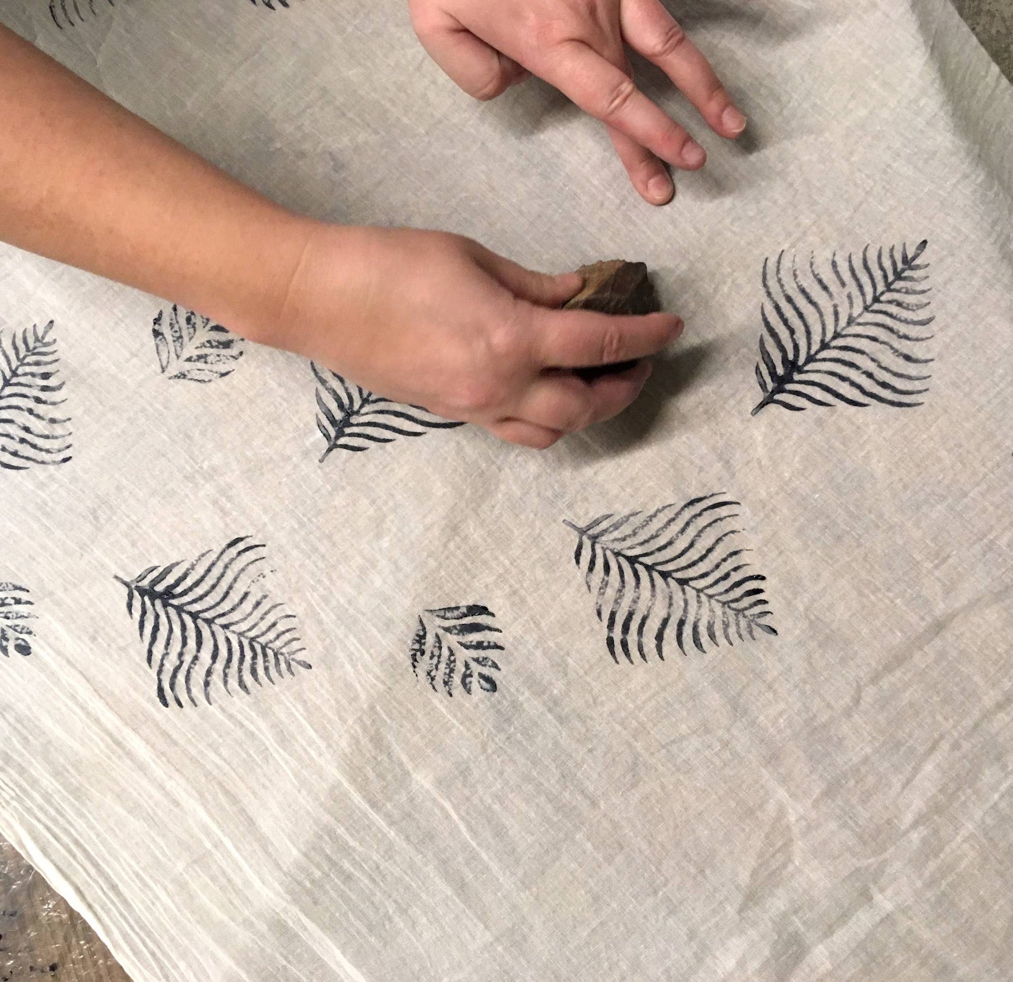 Indigo Block Printing Kit