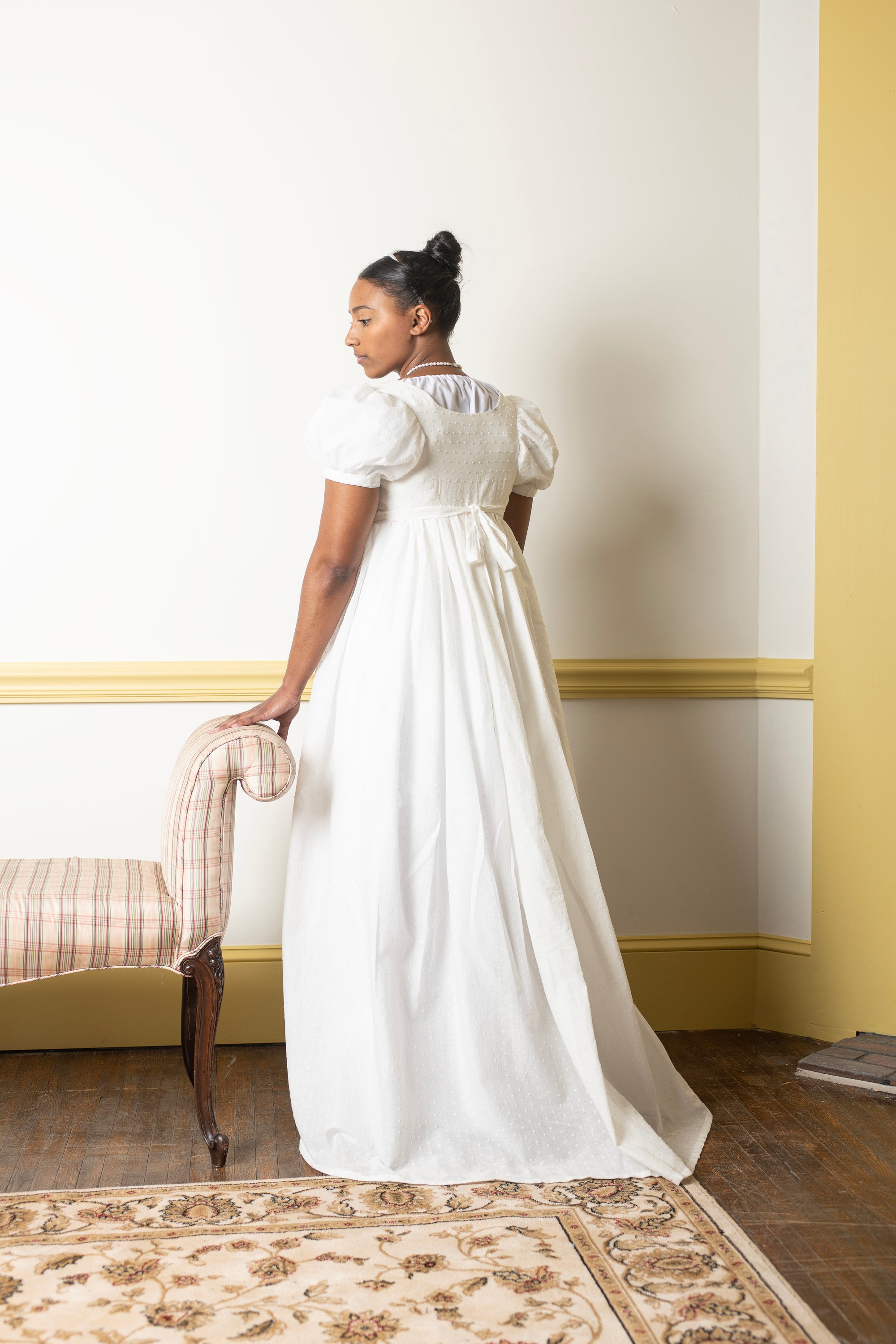 Swiss Dot | Regency Gown